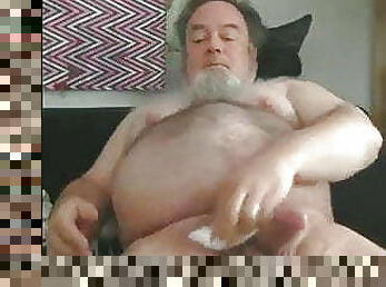 chubby daddy handjob