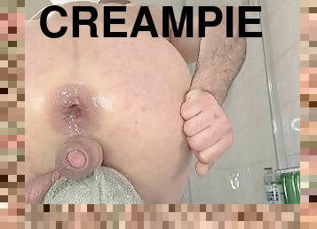 selffuck in own ass cum in own ass multiple sperm in huge asshole