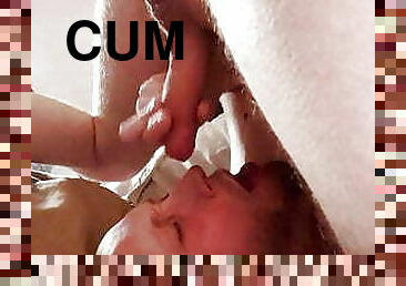 Faggotbislut eats his cum (see gallery Faggotbislut)