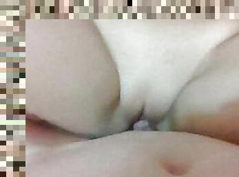 vagina-pussy, rusia, isteri, amatir, jenis-pornografi-milf, buatan-rumah, sudut-pandang, suami, berambut-pirang, bersetubuh