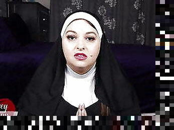 A Nun&#039;s Confession &amp; Masturbation - BBW Sydney Screams