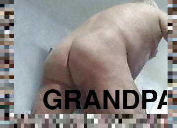 grandpa stroke on webcam