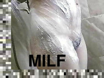 Sexy milf shower