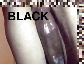 Monster black cock twink cum