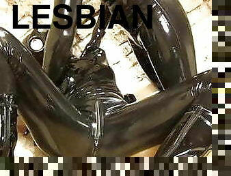 лесбіянка-lesbian, латекс