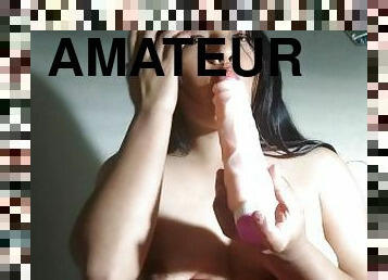 You want me to be your sex doll I masturbate and have a hot squirt