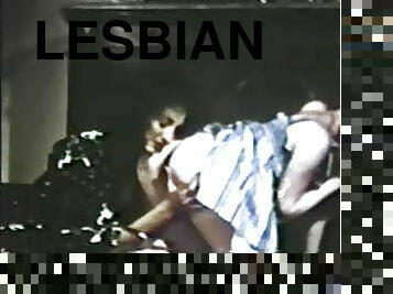 lesbisk, vintage, retro