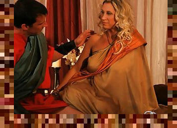 Devon Lee fucks Tony De Sergio in a hot roman role play