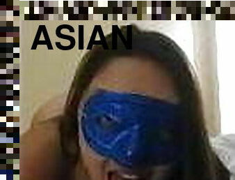 Hot Asian Wife Sucking My Black Dick