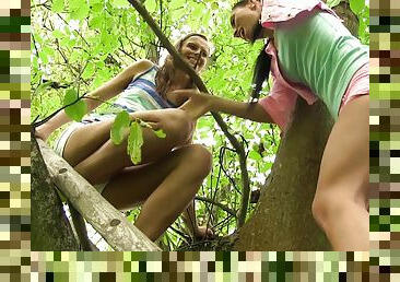 Fantastic Bailey Ryder And Connie Smith Have Lesbian Forest Sex