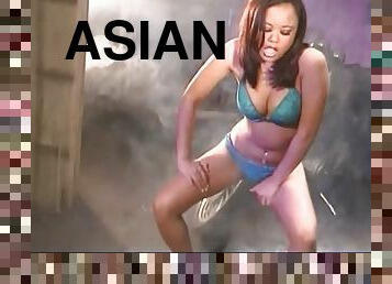Annie Cruz Super Hot Asian Babe with StrapOn Lesbian Action!