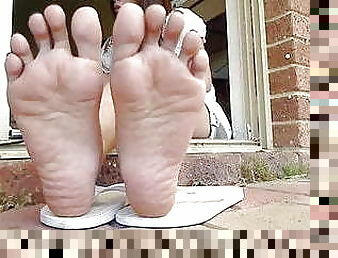 asian outdoor feet
