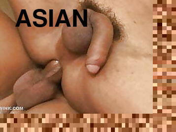 asiatisk, amatør, læge, bøsse, fetish, twink