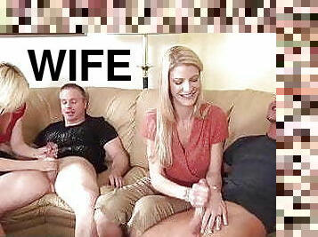 Kinky wife tries her first threesome