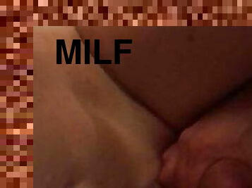 Met milf in bar