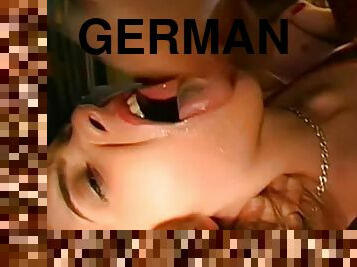 Hot Blonde German Cumslut Swallows