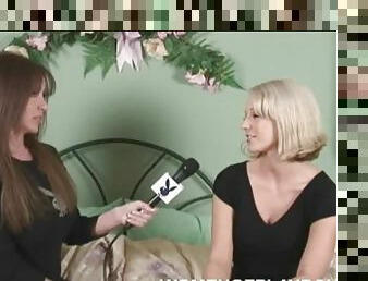 Playboy Model Robin Andersen Is Interviewed