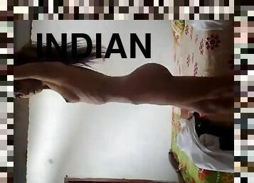 Sexy Indian girl pleases herself on a webcam