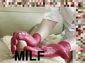 gros-nichons, grosse, masturbation, infirmière, orgasme, russe, amateur, énorme-bite, milf, maman