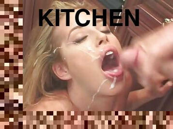 Steamy After Hour Sex In the Kitchen With Jeanie Rivers