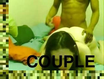 Hot Interracial Scene With A Horny Couple