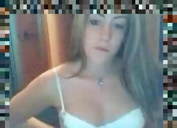 Naughty Teen Shows Her Amazing Body On A Webcam Video