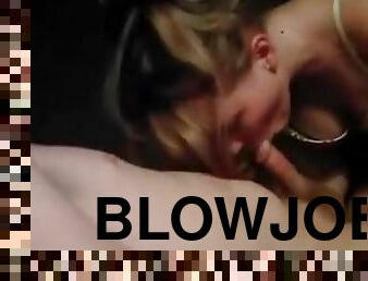 Incredible Blowjob From A Hot Blonde