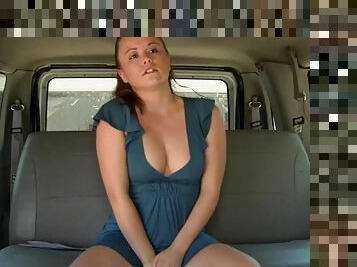 Kaci Star Devours A Hard Cock In The Back Of A Van