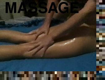 big ass oil massage