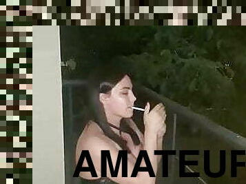 Brazilian tgirl looks like Amy Lee from Evanescence