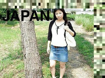 Japanese teen, Karin Asahi got fingered, uncensored