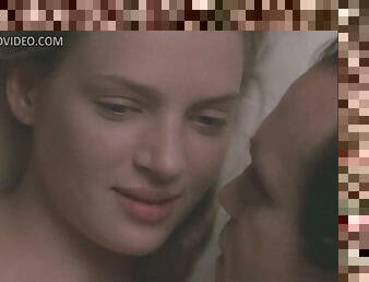 Gorgeous Uma Thurman's Hot Sex Scene