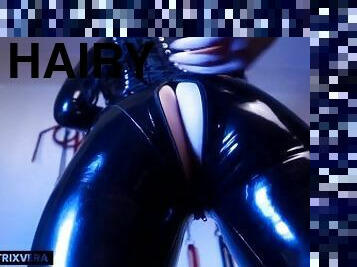 Latex Catsuit Ass Focused JOI/CEI (preview) - Miss Vera Violette