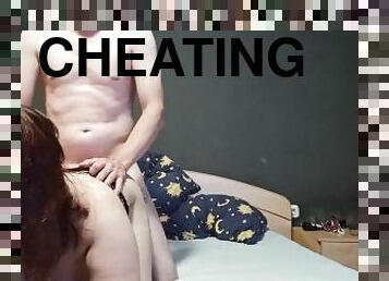 Cheating slutty wife hardcore fuck