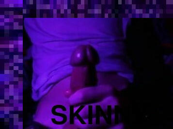 Skinny Guy Jerking Off in Bed-Short (Edging Part 2)