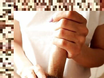 REAL COUPLE POV HANDJOB