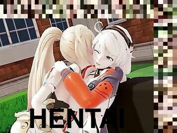 Honkai Impact - Riding 4K Uncensored Hentai