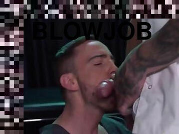 MASQULIN Blond Inked Vitaliy Sens Anal Fucks Gay JP Dubois