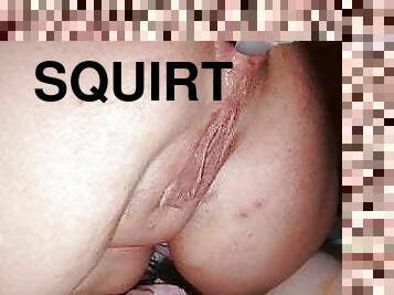 pussy, squirt, anal, pornostjerne, rumpe-booty, fingret, strømper-stockings, hvit