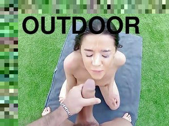 Sybil A Gorgeous Babe Outdoor Screw - Sybil Kailena And Sybil A Kailena