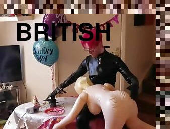 birthday sex in latex with my new girlfriend april 13th 2021