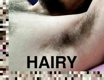 sexy and hairy male armpit