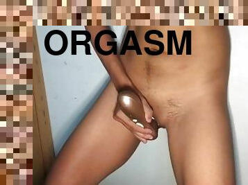 clítoris, masturbación, orgasmo, coño-pussy, delgada, amateur, fetichista, afeitada, húmedo, polla