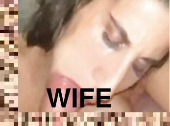 How a sexy slutty wife sucks your BIG HARD COCK