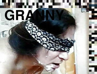 (Only 4 Slaves 20) Granny Slave Humiliated And Fucked