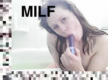 Dildo In The Bathtub!