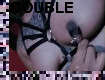 Slut Babe Goth, Dance & Show Her Holes