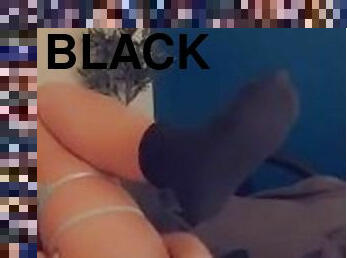 Huge black Dildo destroys me