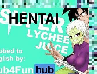 Super Lychee Juice DUB - Broly fucks Cheelai's brains out and cums hard