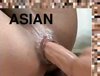 asiatisk, bad, masturbation, amatör, anal, leksak, gay, juckande, dildo, dusch